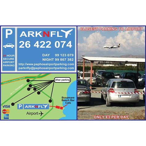 paphos airport parking prices